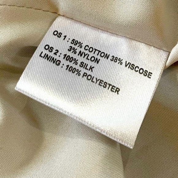 SACHIN + BABI Anthropologie Short Silk-blend Blazer with Unique Fuzzy Co… - Picture 8 of 11